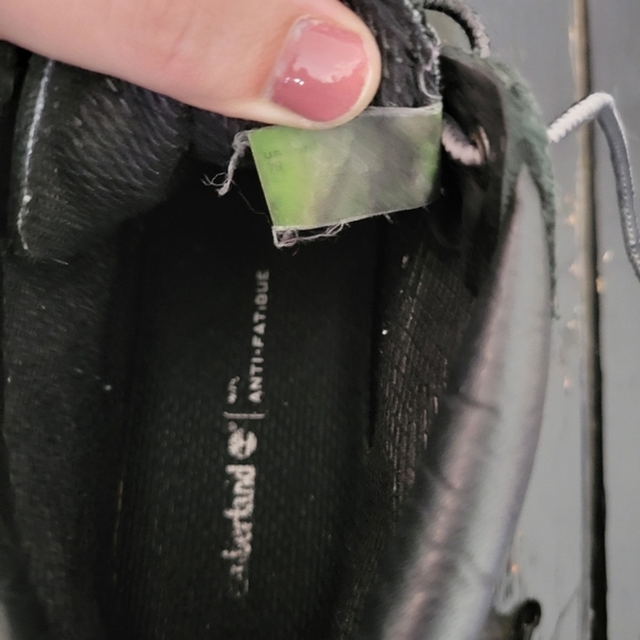 Timberland Nellie Chukka Black Boots Waterproof Anti-fatigue Ankle Women's 7 - Picture 7 of 9